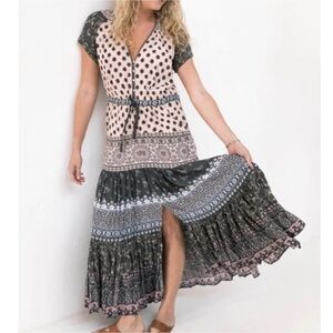 Spell maxi dress sz xs